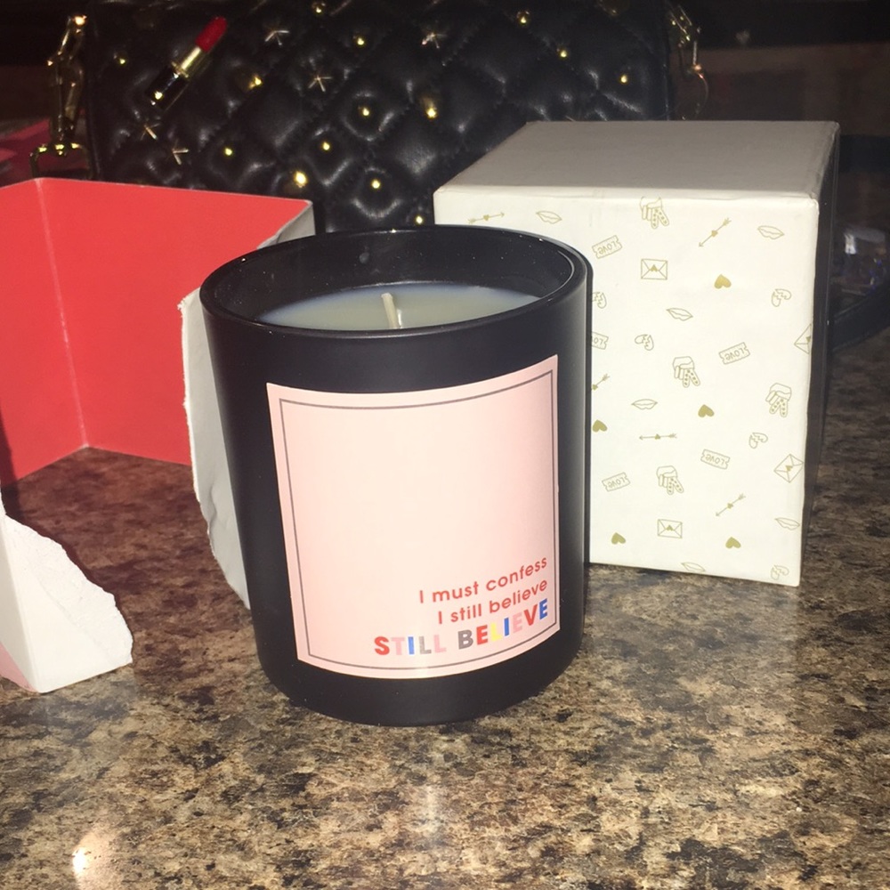 Britney spears lyric candle